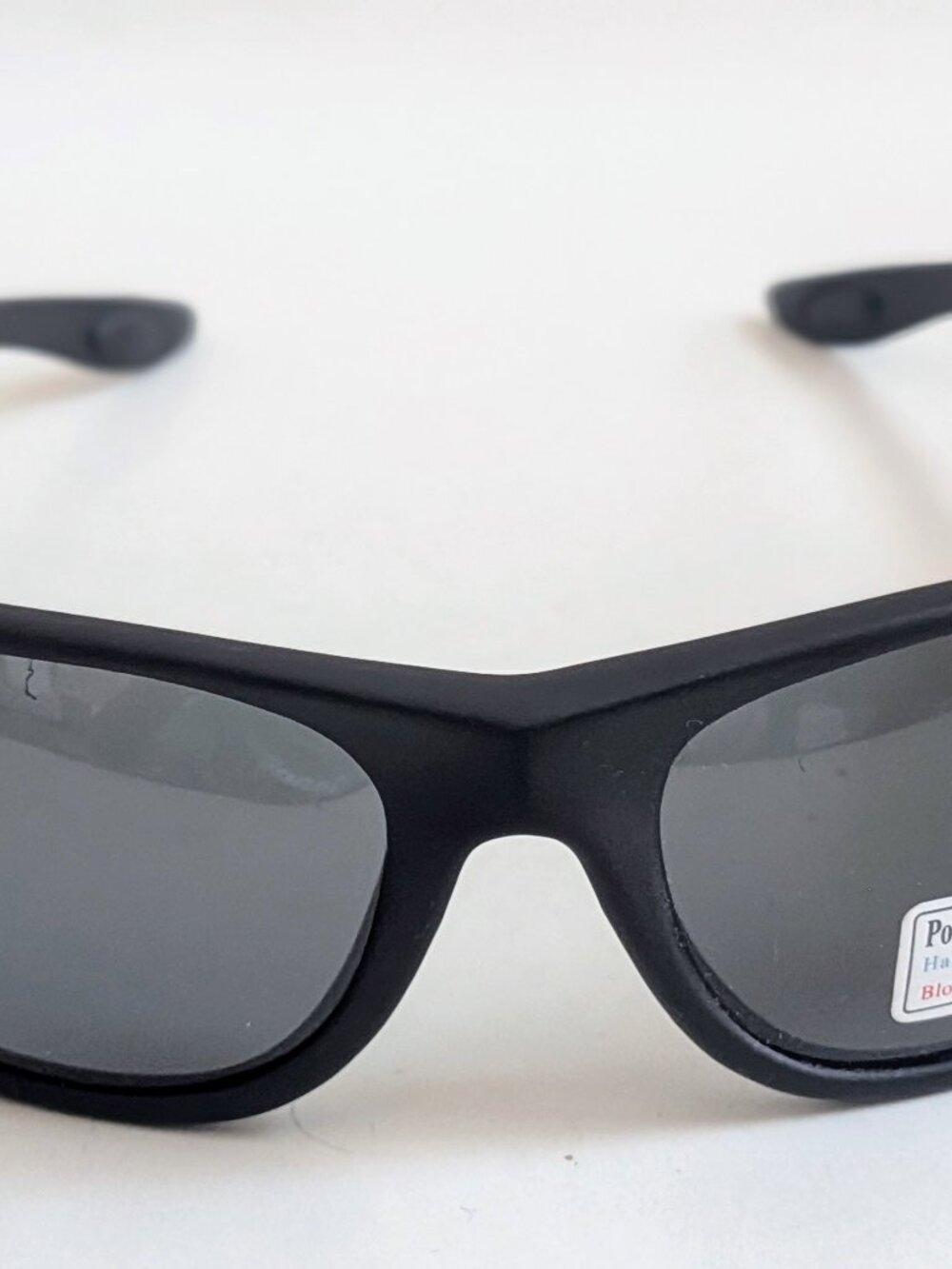 NWT Vintage 90's Sun Wrap TR-90 Frame Polarized Sunglasses (M. Black)